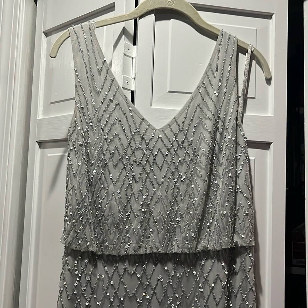 BHLDN Blaise Sequin Beaded Gown - Picture 3 of 6